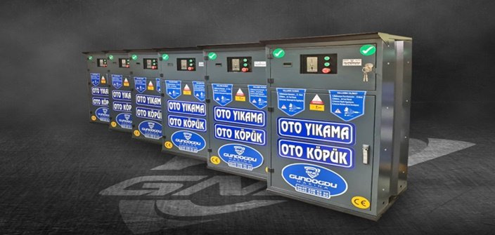 jetonlu yıkama köpük makinaları